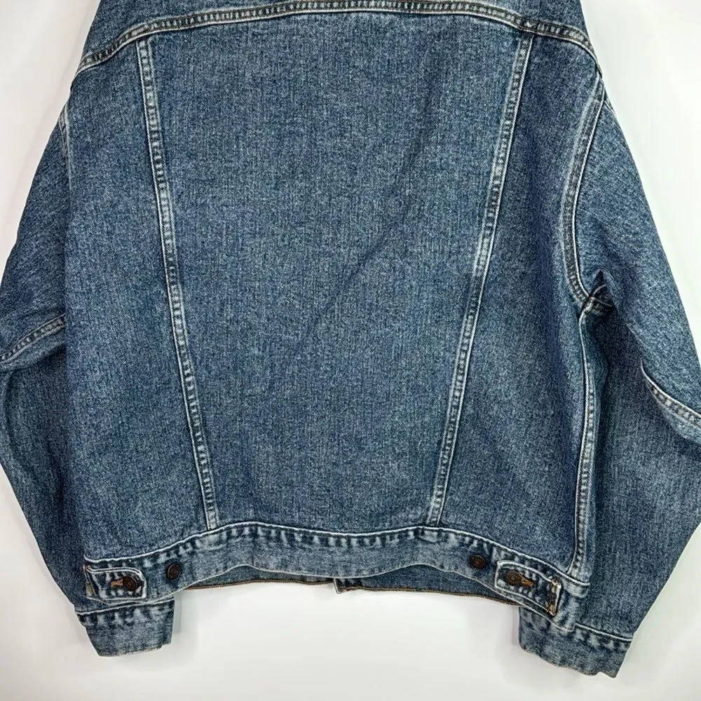 Levi Strauss 70507 4890 Denim Trucker Rancher Jacket Large